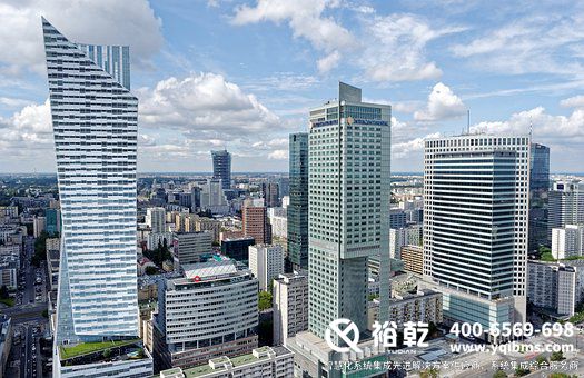 智能化集成系統(tǒng)，大型建筑，自動(dòng)化管理，節(jié)能增效，科技感